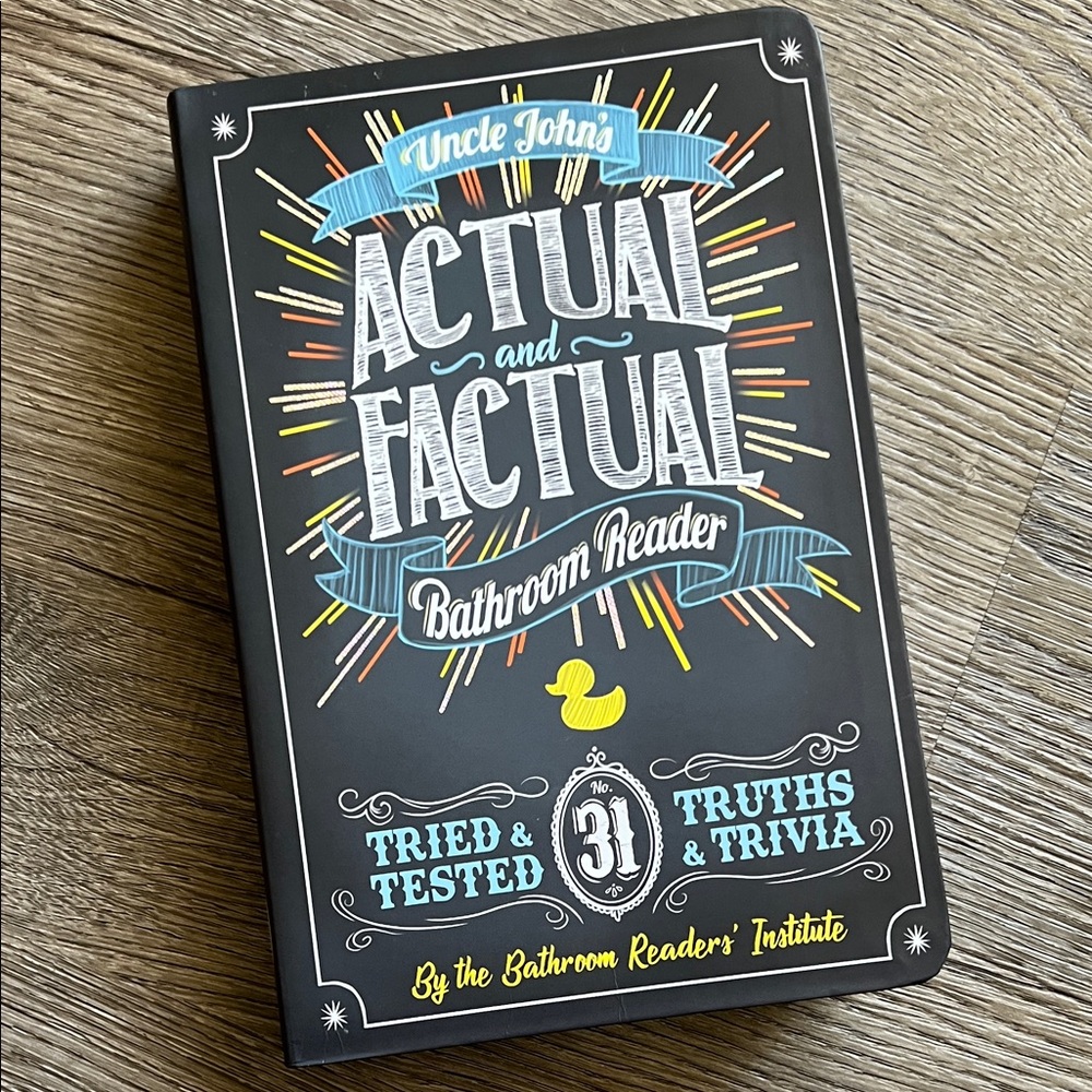 Uncle John's Actual and Factual Bathroom Reader 2018 LIKE NEW!!